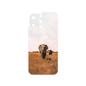 MAHOOT Elephant Cover Sticker for Apple iPhone 15 Pro Max