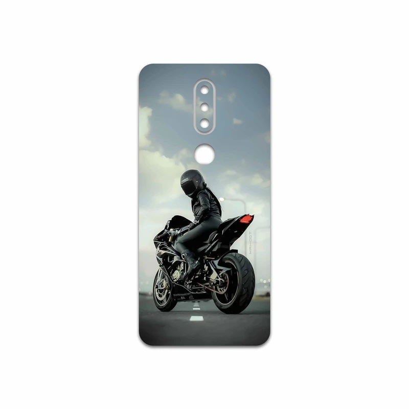 برچسب پوششی ماهوت مدل Motorcycling مناسب برای گوشی موبایل نوکیا 7.1