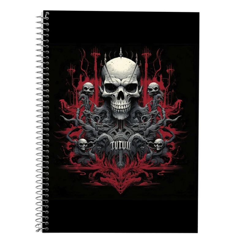 دفتر زبان 50 برگ مدوپد مدل سه خط طرح Fullmetal Alchemist کد DF2240