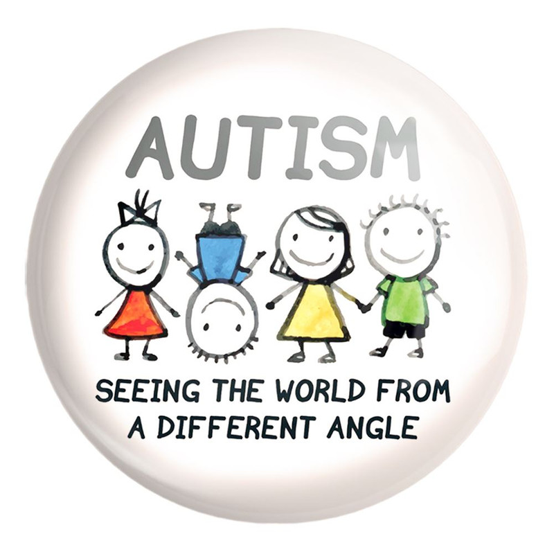 پیکسل خندالو طرح اتیسم Autism کد 26715 مدل بزرگ