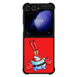 AKAM AMC-WSGZFLIP5-SPONGE BOB15 Cover For Samsung Galaxy Z Flip 5