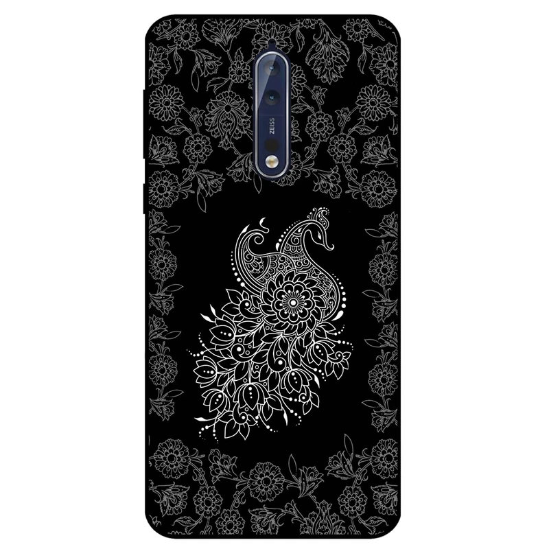 کاور مگافون طرح ققنوس مدل 7425 مناسب برای گوشی موبایل نوکیا 8