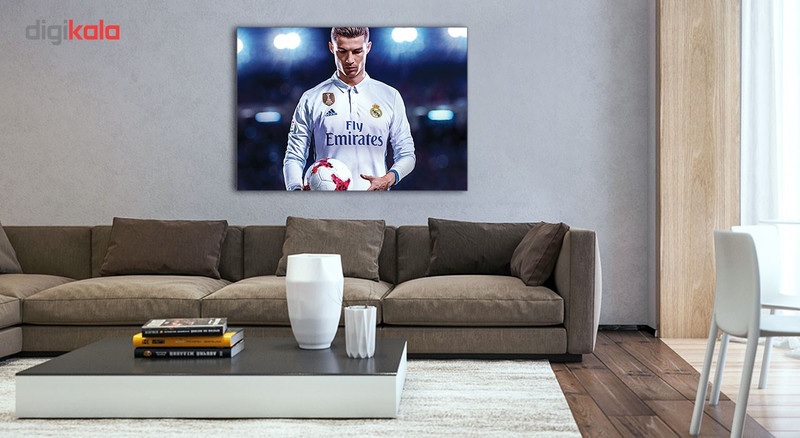 تابلو شاسی گالری دیکوماس طرح کریستیانو رونالدو کد CR7 DMS-T133
