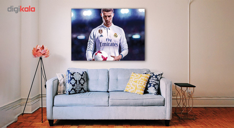 تابلو شاسی گالری دیکوماس طرح کریستیانو رونالدو کد CR7 DMS-T133