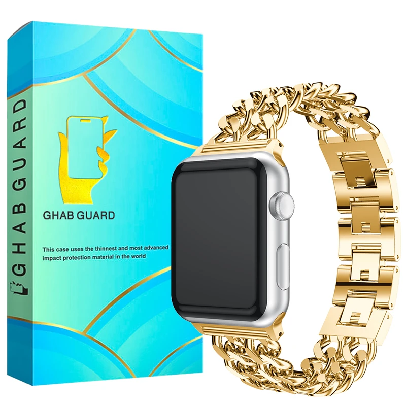 بند ساعت قاب گارد مدل KDLG مناسب برای ساعت هوشمند ویسمی WS 62 mini 41mm