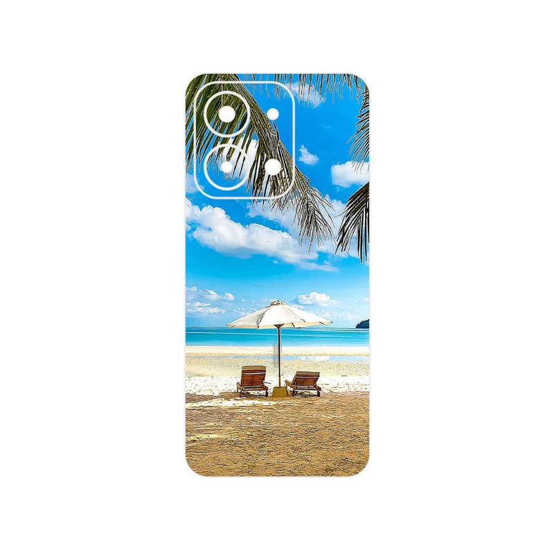 برچسب پوششی ماهوت مدل Beach مناسب برای گوشی موبایل شیائومی Redmi 15C 4G