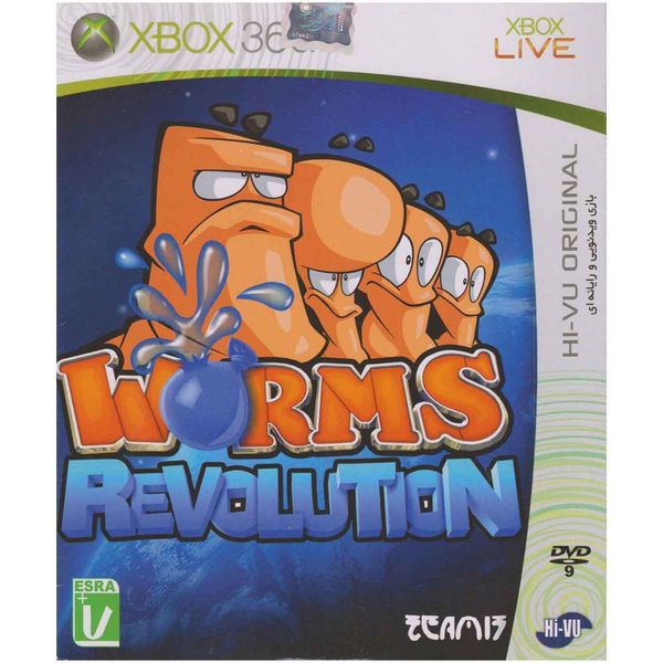 بازی Worm Revolution مخصوص ایکس باکس 360 بازی Worm Revolution مخصوص ایکس باکس 360