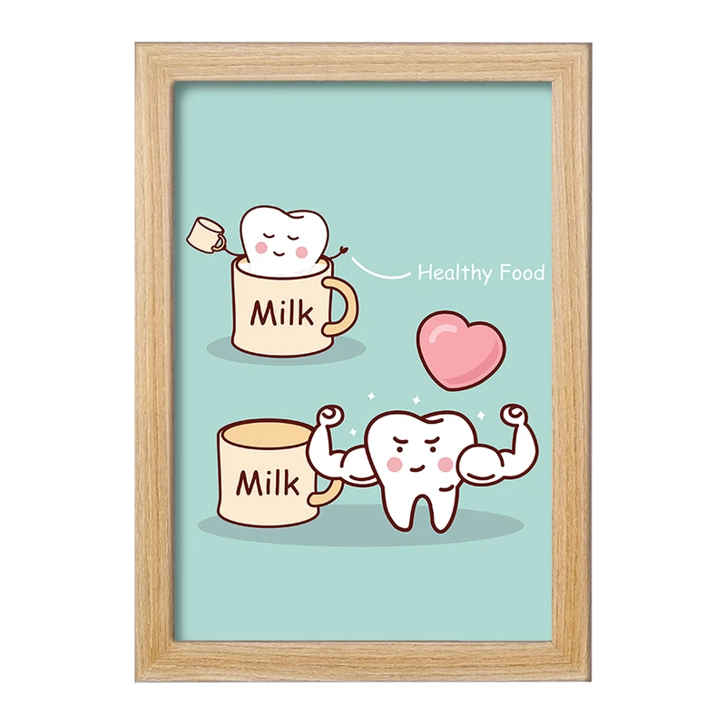 تابلو خندالو مدل دندان و دندان پزشکی کودکانه کد 36768