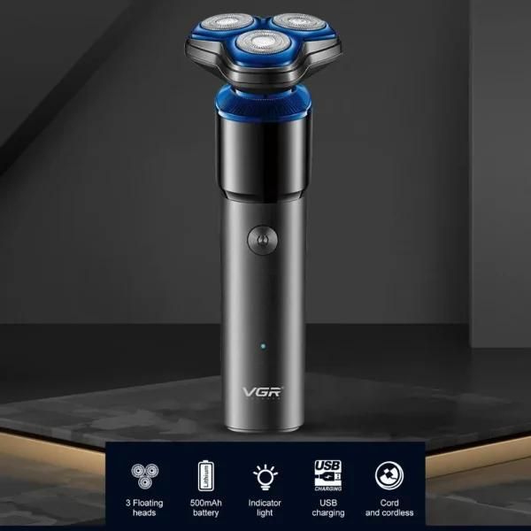 ماشین اصلاح موی صورت وی جی ار مدل V-325 -  - 4