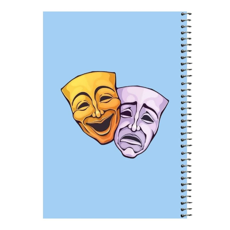 دفتر مشق 80 برگ اس جی مدل تئاتر   