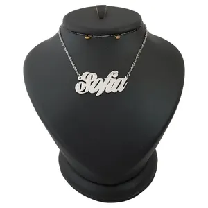 گردنبند نقره زنانه ترمه ۱ طرح سوفیا کد mas 00293
