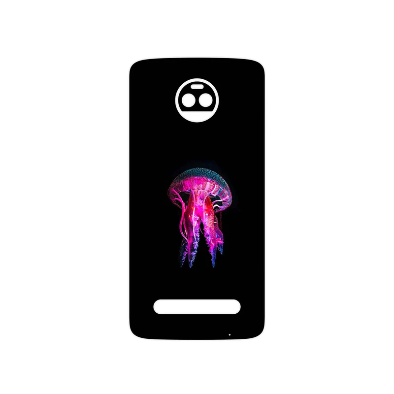 برچسب پوششی ماهوت مدل jellyfish مناسب برای گوشی موبایل موتورولا Moto Z2 Force