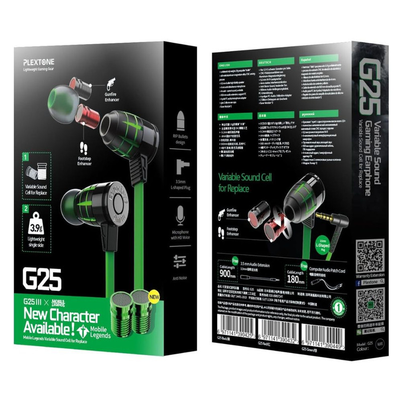 هندزفری گیمینگ پلکستون مدل G25 3.5 mm