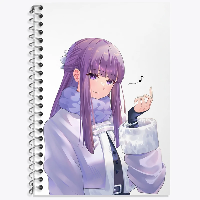 دفتر لغت 50 برگ خندالو طرح فرن انیمه فریرن کد 32560