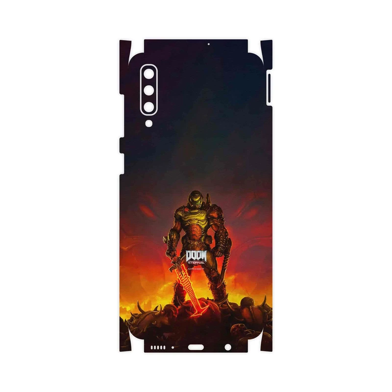 برچسب پوششی ماهوت مدل DOOM Game Series-FullSkin مناسب برای گوشی موبایل سامسونگ Galaxy A50