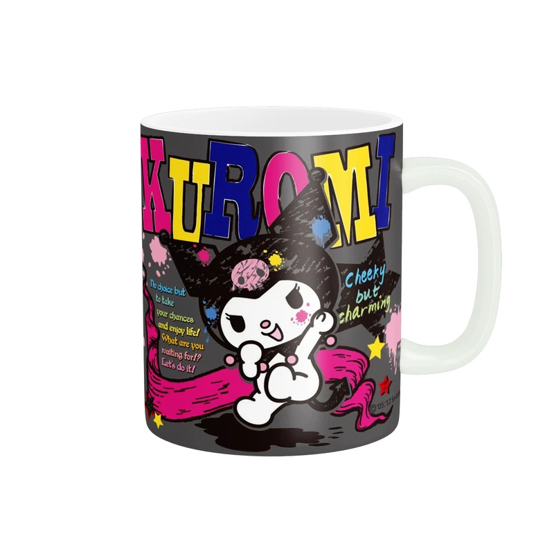 ماگ پادآفرین مدل کارتون کرومی و مای ملودی Kuromi کد PM3547