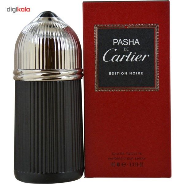 ادو تویلت مردانه کارتیه مدل Pasha de Cartier Edition Noire حجم 100 میلی لیتر -  - 4