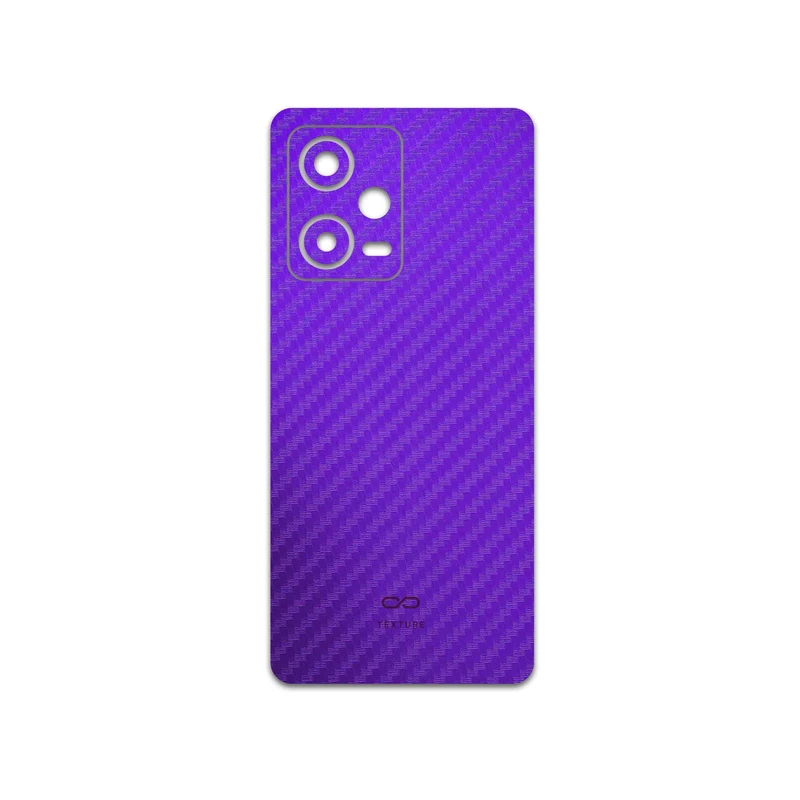 برچسب پوششی ماهوت مدل Purple-Fiber مناسب برای گوشی موبایل شیائومی Redmi Note 12 Pro