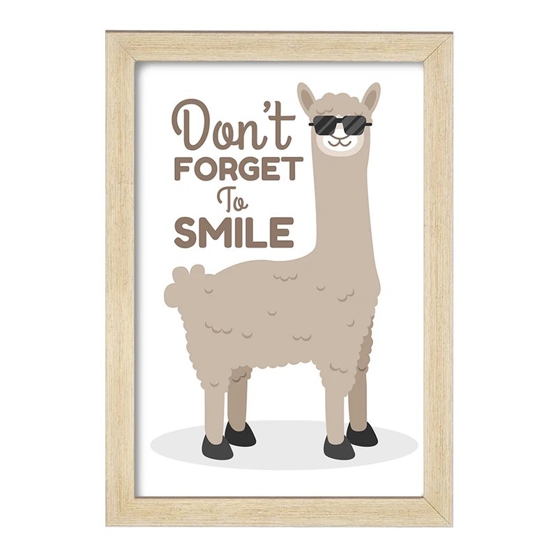 تابلو خندالو مدل لاما کد 29559