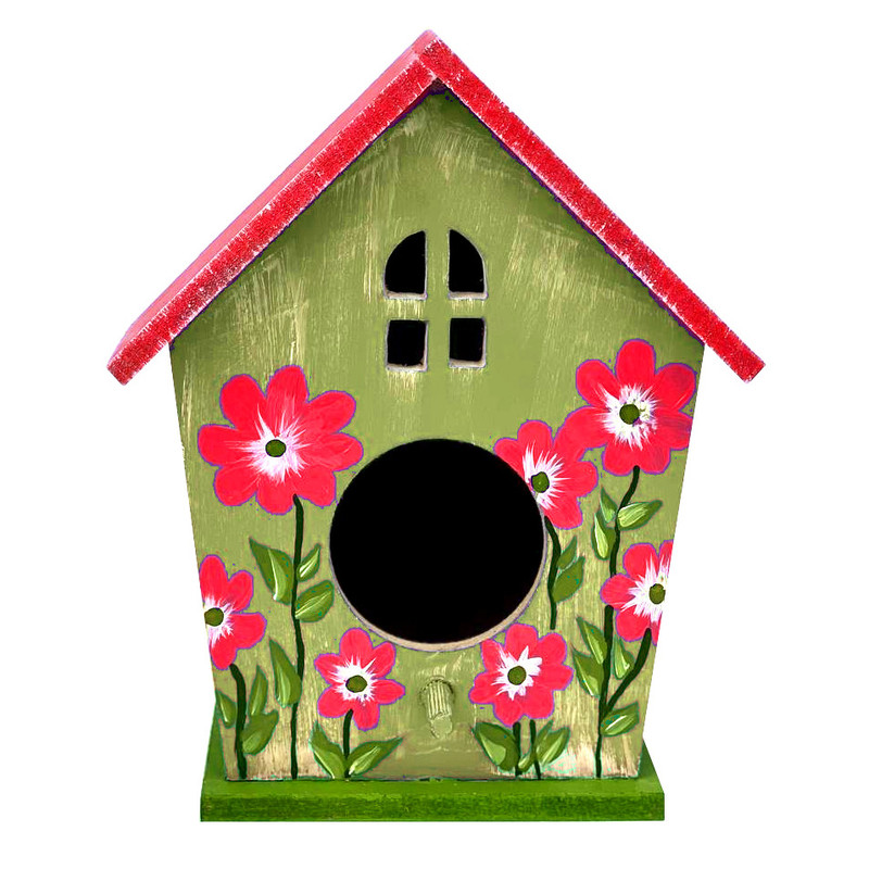 لانه پرنده مدل کلبه چوبی کد MEDIUM15