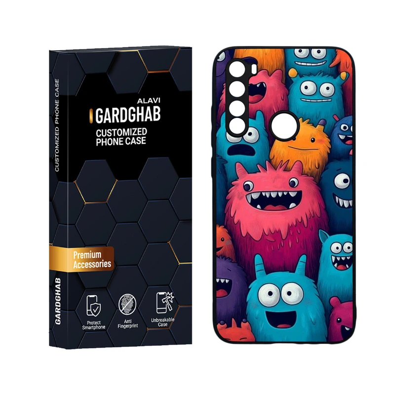 کاور گارد قاب علوی مدل کارتنی و انیمه مناسب برای گوشی موبایل شیائومی Redmi Note 8