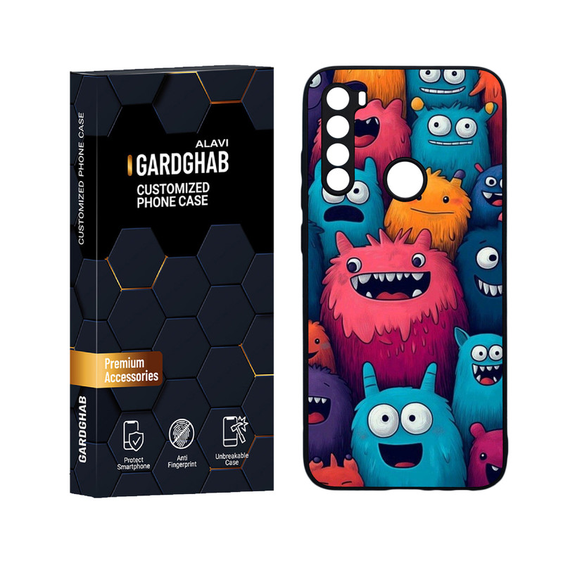 کاور گارد قاب علوی مدل کارتنی و انیمه مناسب برای گوشی موبایل شیائومی Redmi Note 8