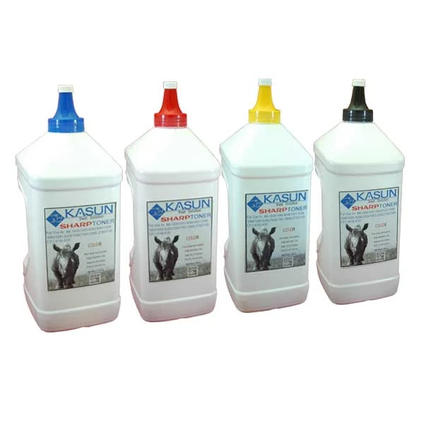 پودر شارژ رنگی 450 گرمی کیسان مدل MX-4100 مجموعه 4 عددی