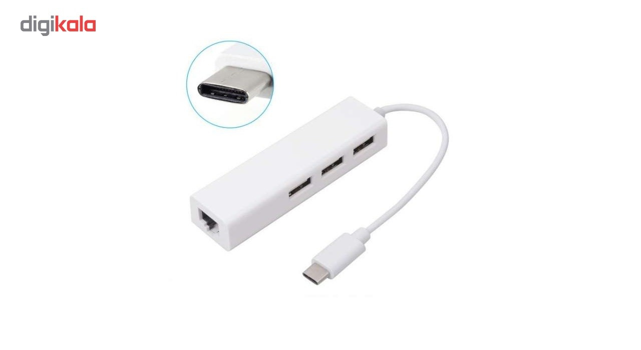 مبدل USB Type-C به Ethernet مدل SG2005-A