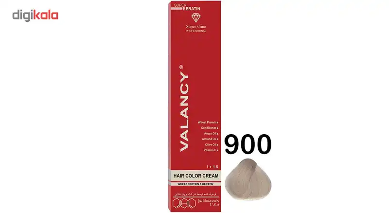 رنگ مو والانسی سری هایلایت ها و مش مدل بلوند فوق العاده روشن شماره C11