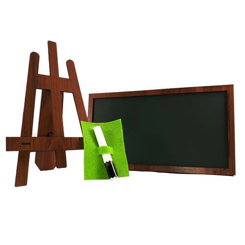 تخته سیاه گچی طرح تبلت سایز 14X25 سانتی متر