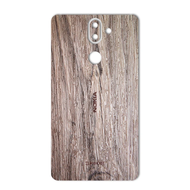 برچسب پوششی ماهوت مدل Walnut Texture مناسب برای گوشی Nokia 8Sirocco