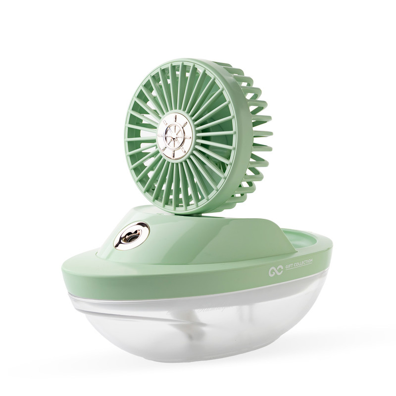 پنکه شارژی گیفت کالکشن مدل aqua ظرفیت 2000 میلی آمپر ساعت