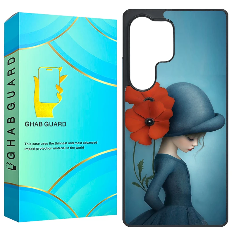 کاور قاب گارد طرح دختر مدل GS26U مناسب برای گوشی موبایل سامسونگ Galaxy S26 Ultra