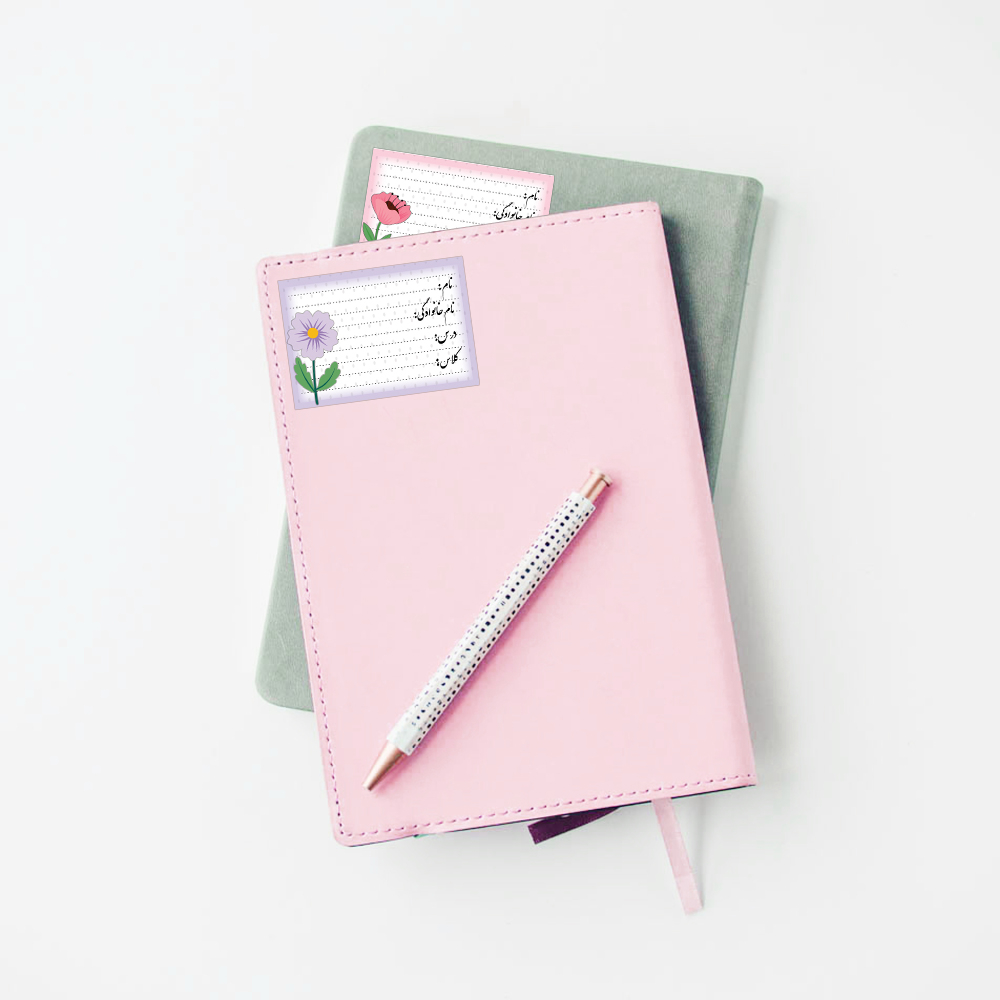 برچسب مدل نام طرح گل مجموعه 16 عددی