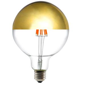 نقد و بررسی لامپ ال ای دی فیلامنتی آمیسا 6 وات مدل HALF GOLD پایه E27 توسط خریداران