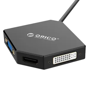مبدل Mini DisplayPort به VGA/HDMI/DVI اوریکو مدل DMP-HDV3S
