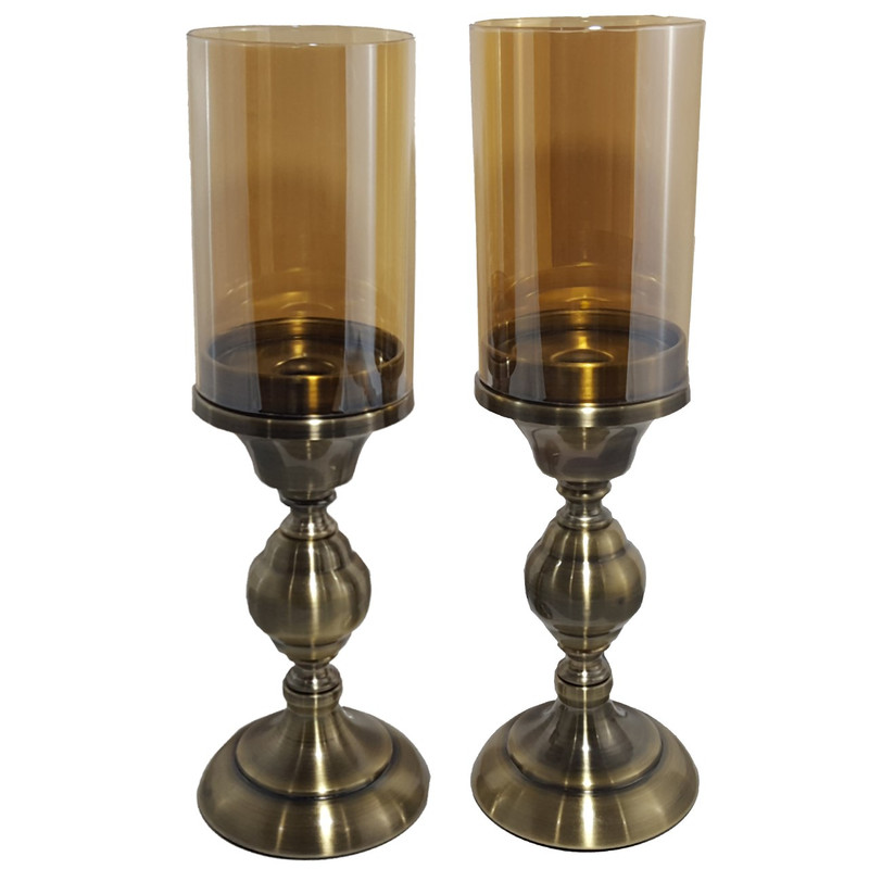 شمعدان کد AL-9040078 مجموعه 2 عددی
