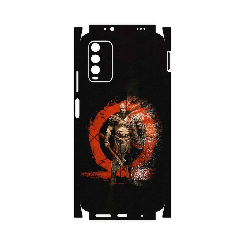 برچسب پوششی ماهوت مدل God-Of-War-Game-FullSkin مناسب برای گوشی موبایل شیائومی Redmi Note 9 4G