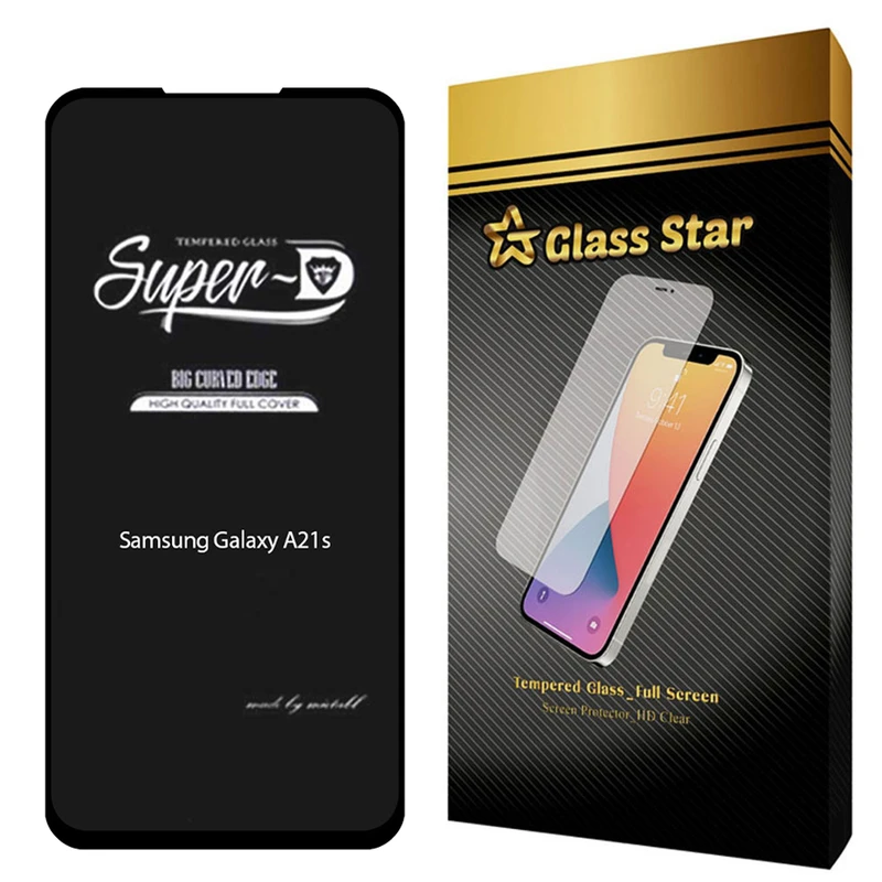 محافظ صفحه نمایش گلس استار مدل SUD مناسب برای گوشی موبایل سامسونگ Galaxy A21s