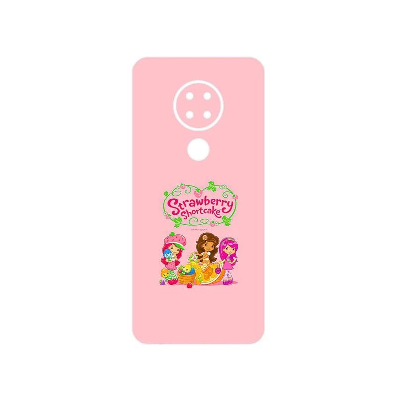 برچسب پوششی ماهوت مدل Strawberry Shortcake مناسب برای گوشی موبایل نوکیا 7.2