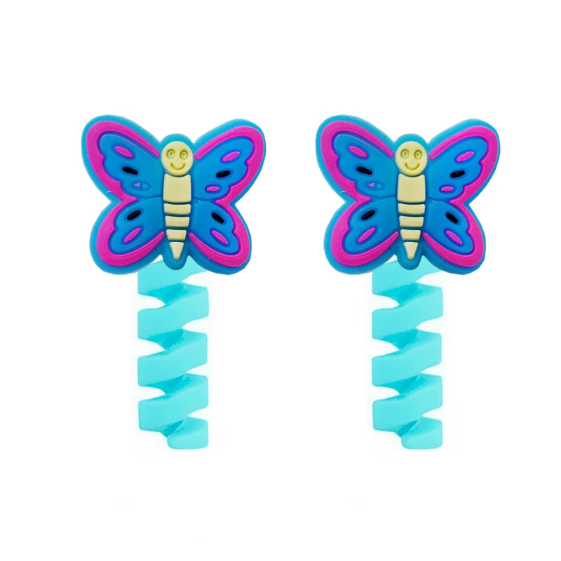 محافظ کابل طرح پروانه کد butterfly_21 بسته دو عددی