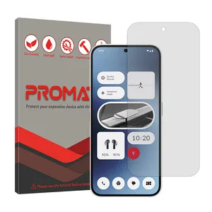 Promate Resistant model transparent screen protector suitable for Nothing Phone 2a mobile phone