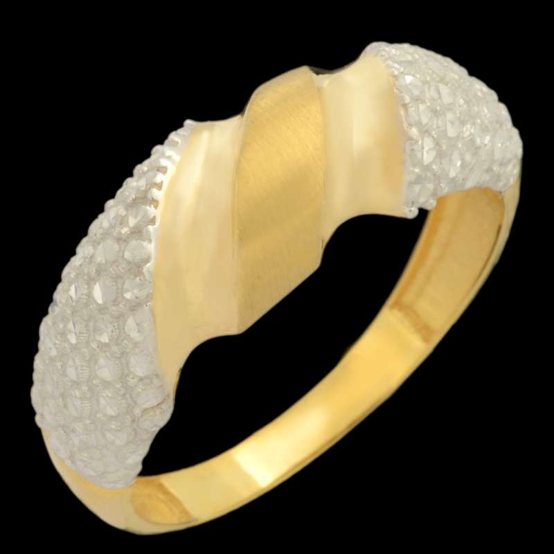 انگشتر طلا 18 عیار زنانه طلای مستجابی مدل آوا تراش کد 67011