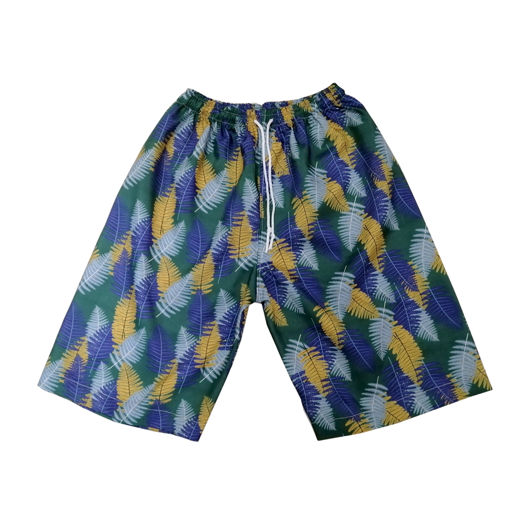 شلوارک مردانه مدل هاوایی فارست