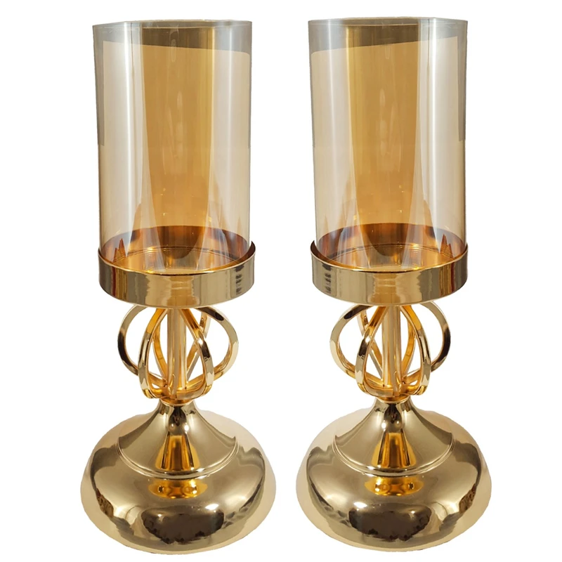 شمعدان کد AL-9040081 مجموعه ای 2 عددی