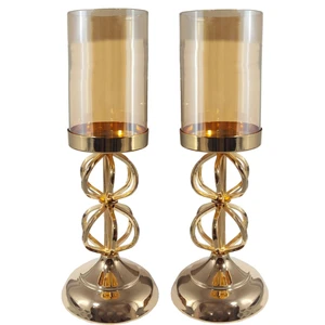 شمعدان کد AL-9040080 مجموعه 2 عددی