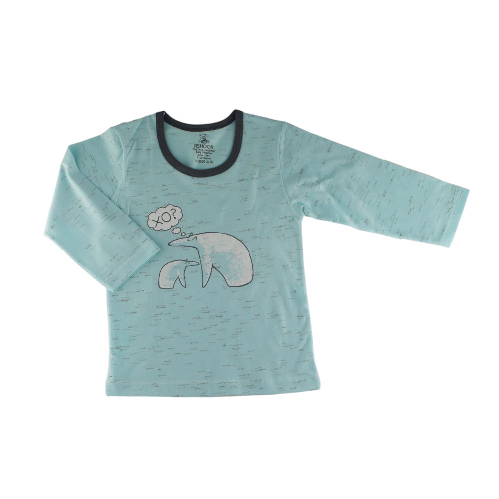 بلوز آستین بلند نوزادی آشور مدل XO -  - 2