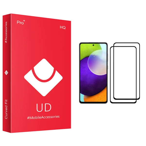 محافظ صفحه نمایش یو دی مدل +PRO مناسب برای گوشی موبایل سامسونگ Galaxy A52 بسته دو عددی