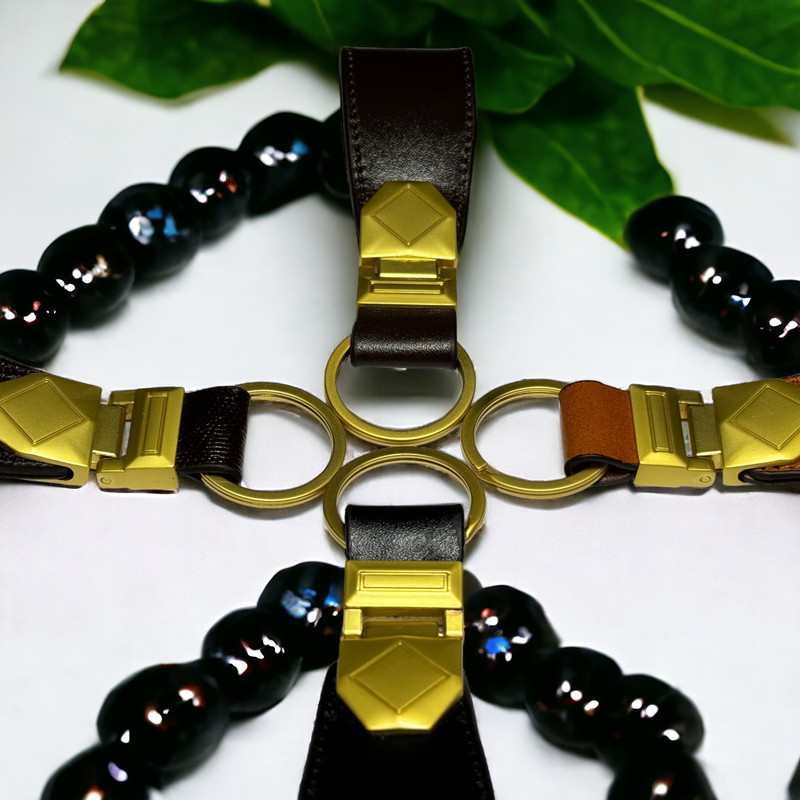 جاکلیدی مدل چرم یراق استیل