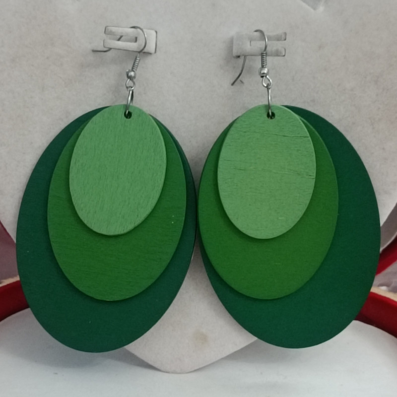 گوشواره زنانه مدل چوبی گوشواره زنانه مدل چوبی